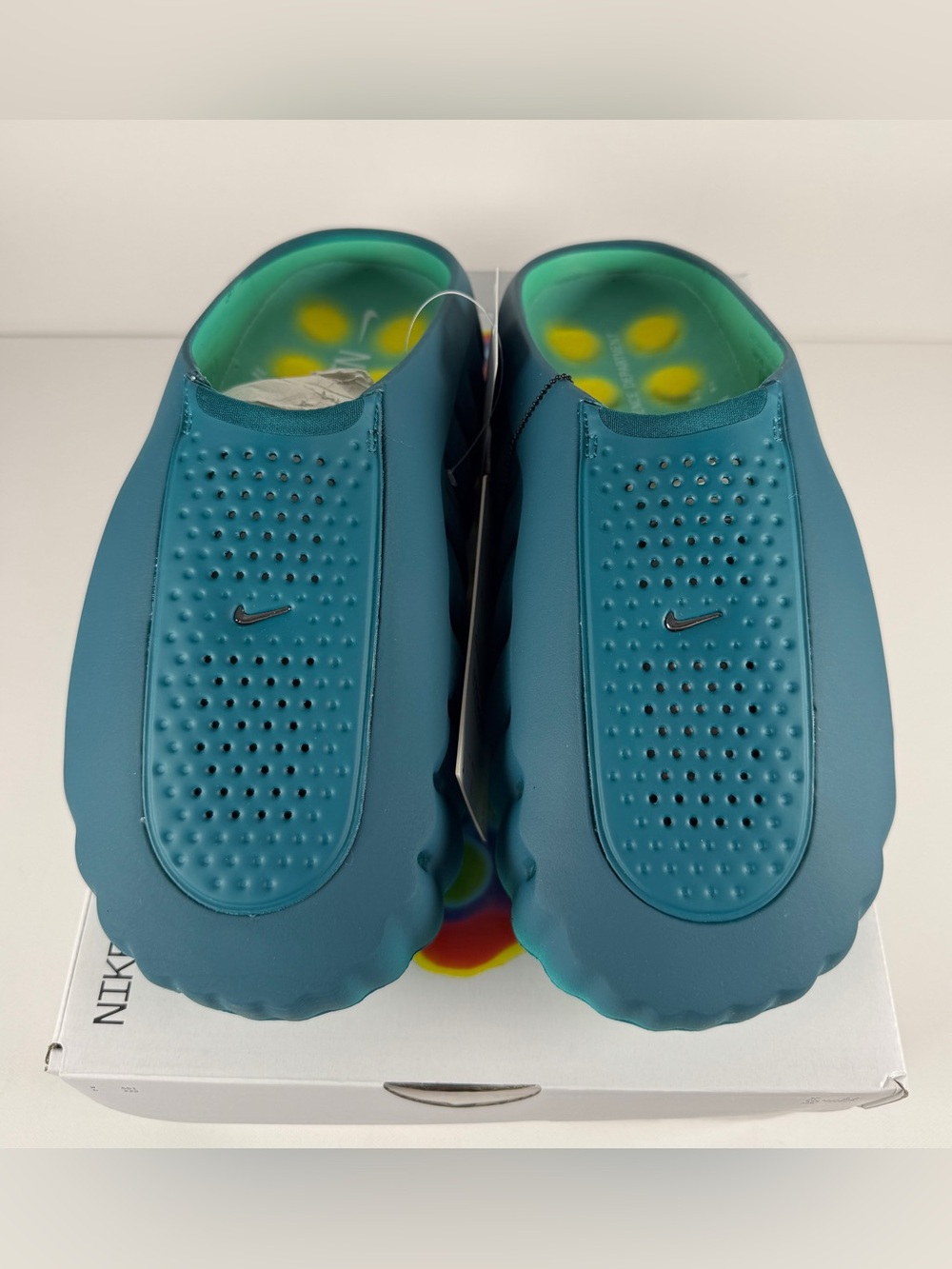 Nike Mind 001 Slide Geode Teal Light Menta HQ4307 301 Mens Size 9 - Picture 5 of 8